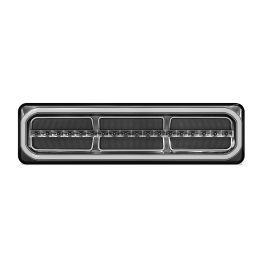 LED Autolamps 3854FWARMC 12/24V Multifunction Rear Lamp With Dynamic Indicator PN: 3854FWARMC